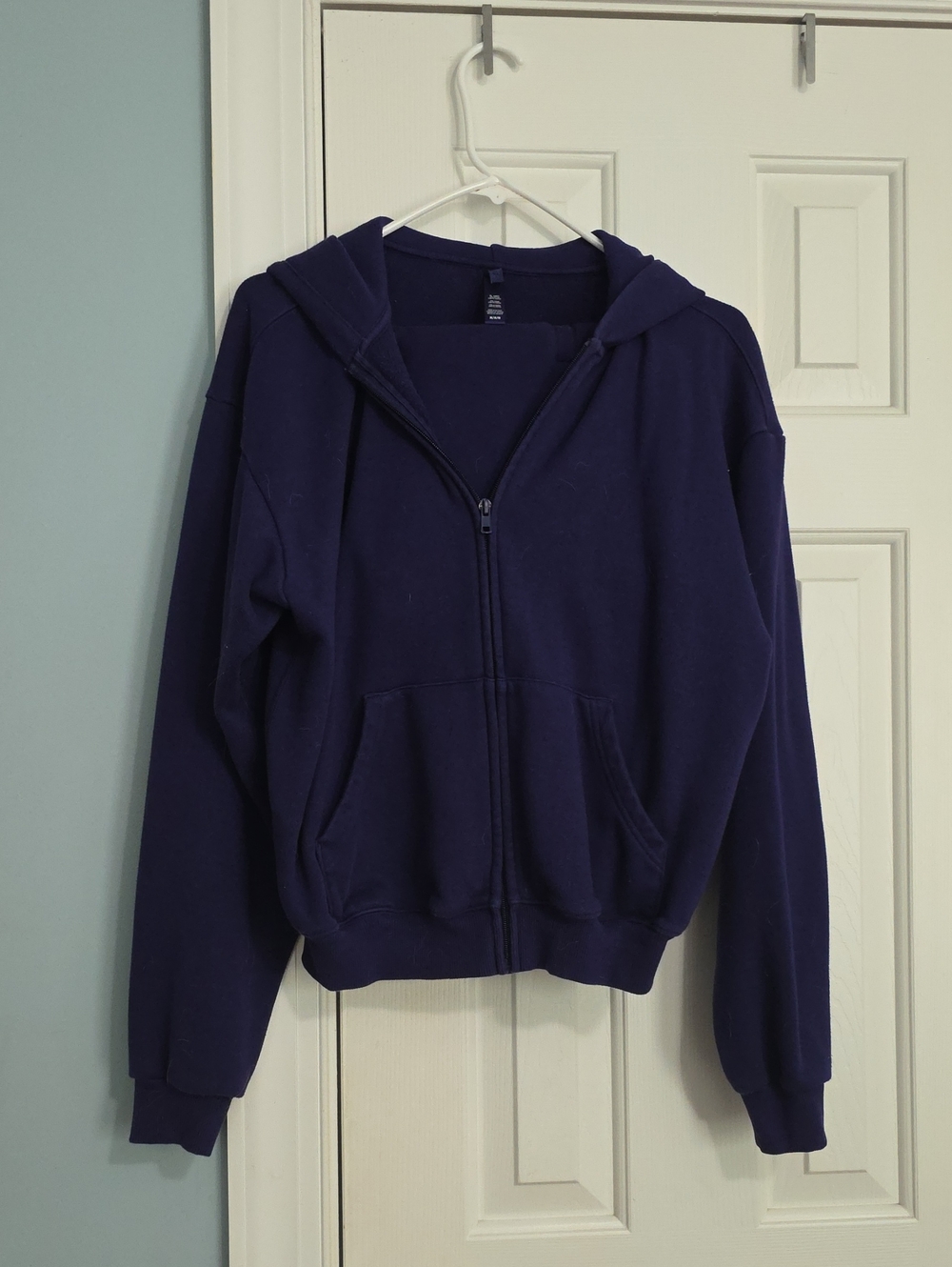 Skims Grape Full Zip Hoodie And Short Set